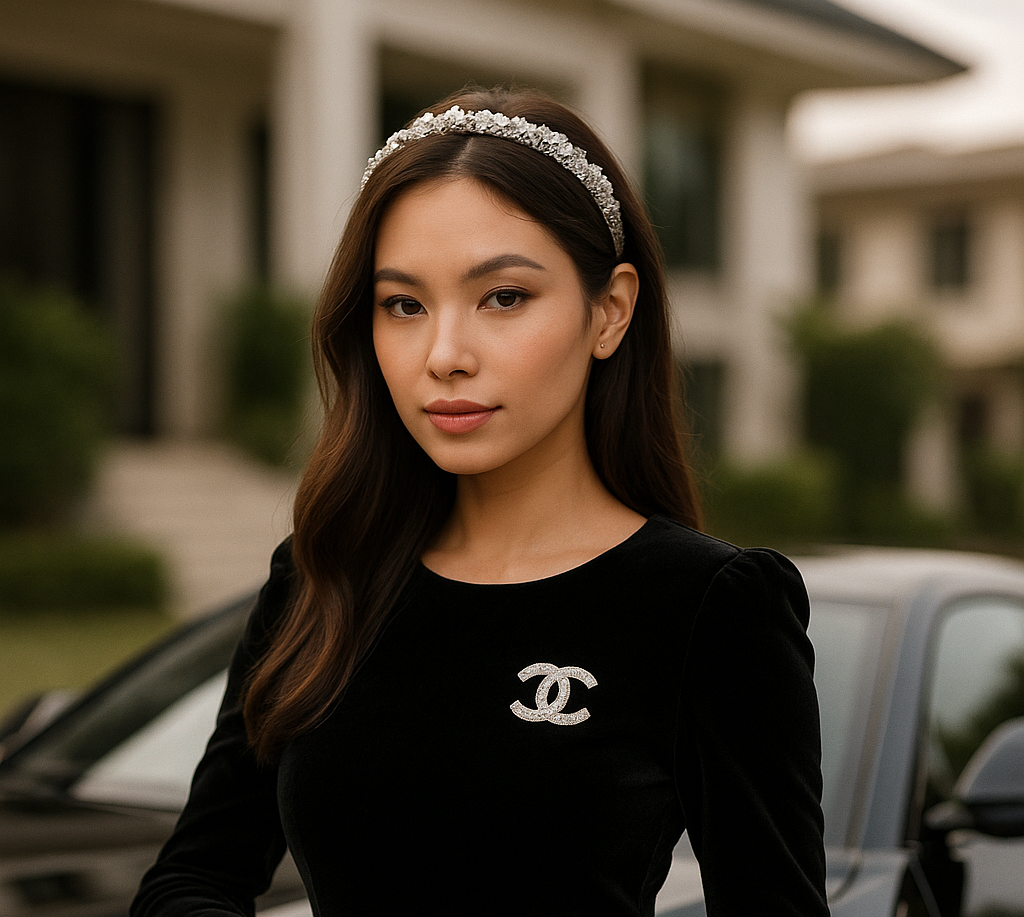 Radiant Crystal Headband - Luxury Statement Piece