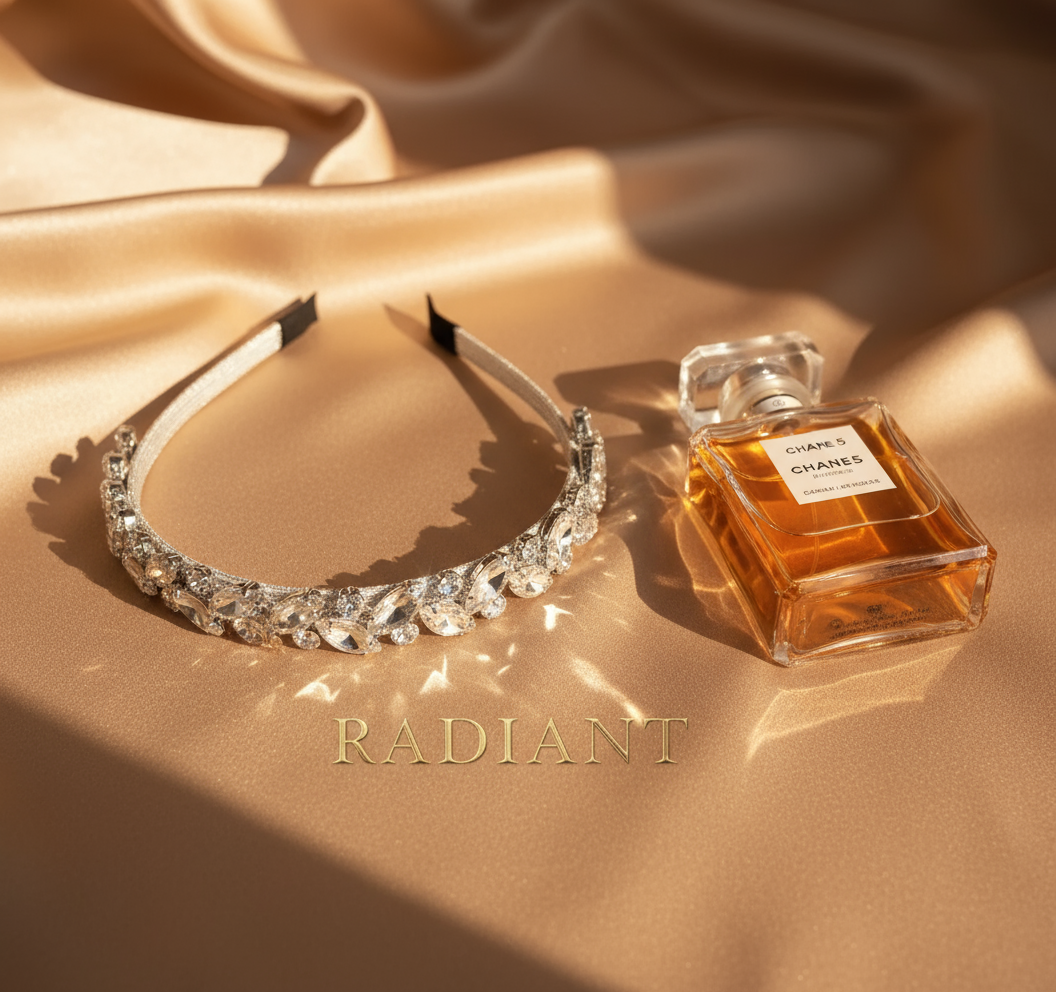 Radiant Crystal Headband - Luxury Statement Piece